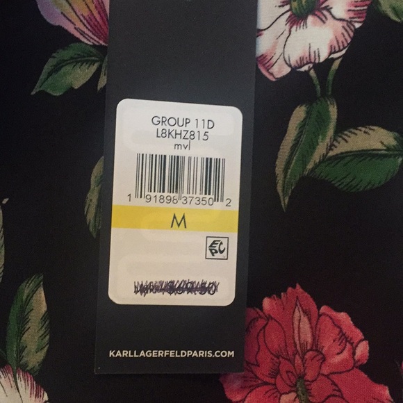 Karl Lagerfeld Floral Blouse - Picture 2 of 4